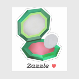 Adesivo Maqueamento Vermelho no Compacto Verde