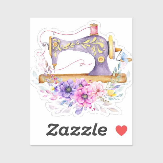 Adesivo Máquina de costura (Folha)