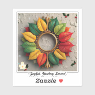 Adesivo "Maravilha Festiva Sazonal"