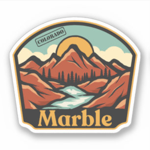 Adesivo Marble, Colorado Sticker