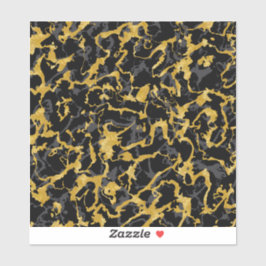 Adesivo Marble Selvagem 8 - Preto e Dourado,Cinza