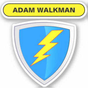 Adesivo Marca de nome personalizado - HardHat