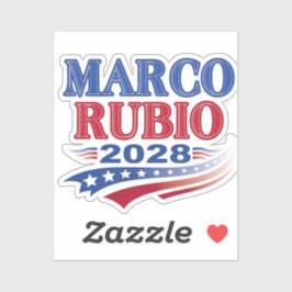 Adesivo Marco Rubio 2028 (3st)