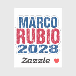 Adesivo Marco Rubio 2028 (des)