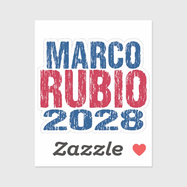 Adesivo Marco Rubio 2028 (des) (Folha)