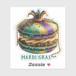 Adesivo Mardi Gras Royal Macaron