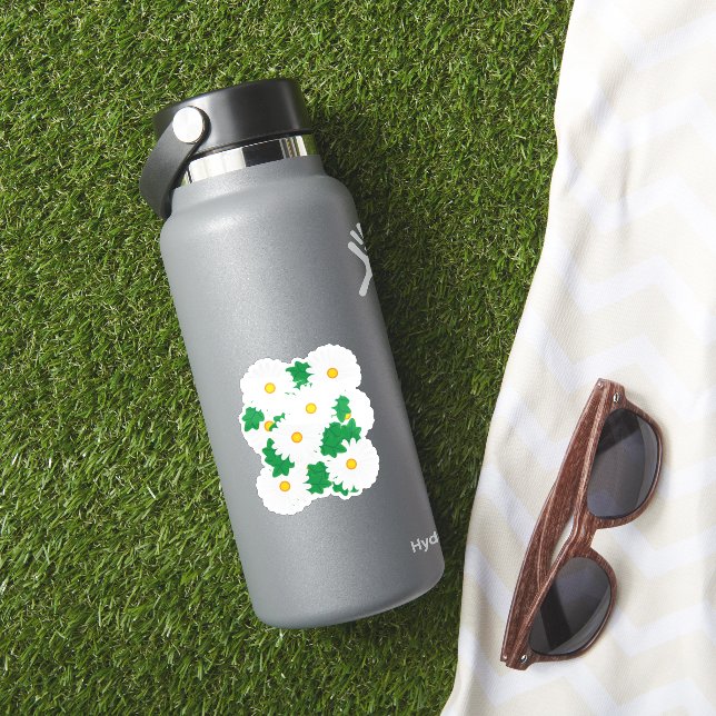 Adesivo Margaridas (HydroFlask Insitu)