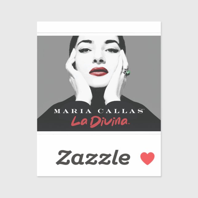 Adesivo Maria Callas Stickers (Folha)