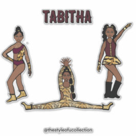 Adesivo Maroon Tiger Dancer #1