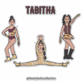 Adesivo Maroon Tiger Dancer #2