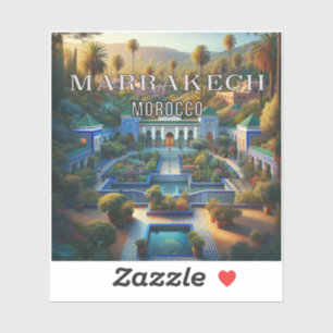Adesivo Marrakech Marrocos 3 Inch Vinyl Sticker
