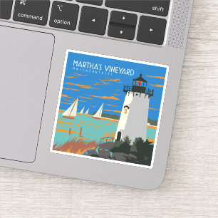 Adesivo Martha's Vineyard, Massachusetts   Farol