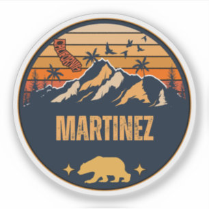 Adesivo Martinez, Califórnia