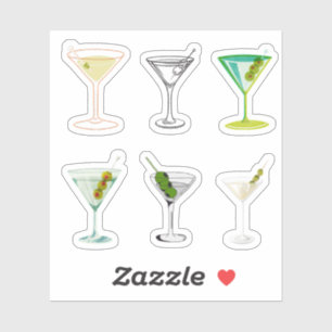 Adesivo Martini Stickers