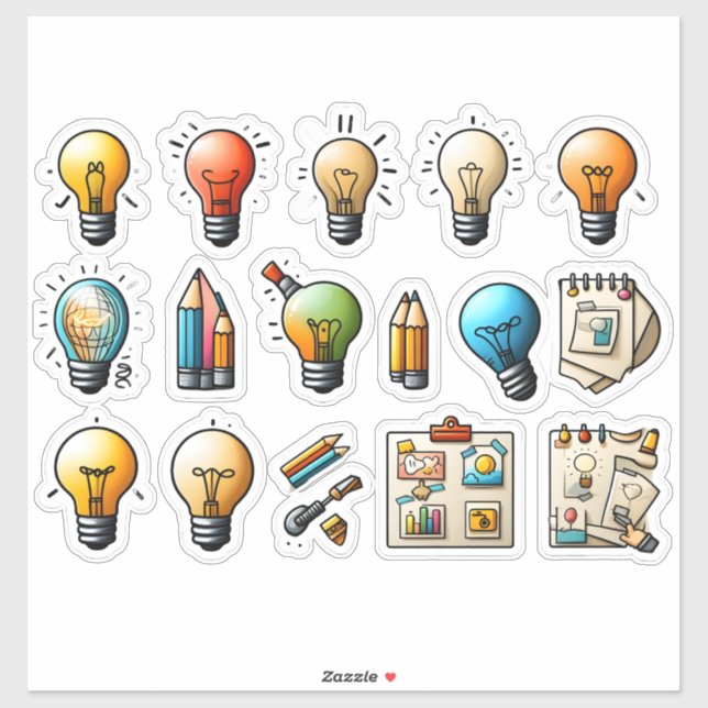 Adesivo Más ideas! (Folha)