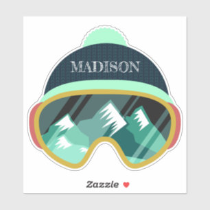 Adesivo Máscara de Esquema de Nome Personalizado
