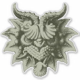 Adesivo Máscara de Gárgula 3