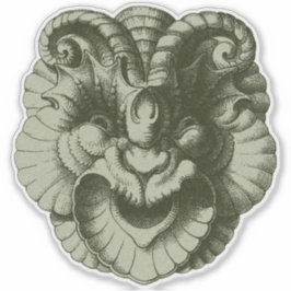 Adesivo Máscara de Gárgula 4