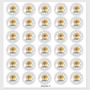 Adesivo Mason Labs à prova de água de 32" de mel