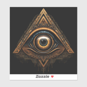 Adesivo Masonic All Observing