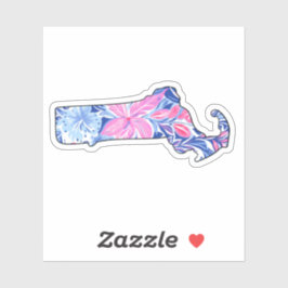 Adesivo Massachusetts - Summer Sticker - Lilly Inspirado
