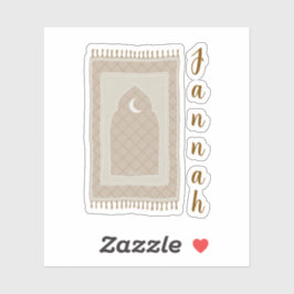 Adesivo Matador de orações Jannah inspirado