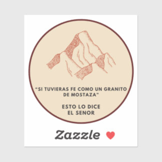 Adesivo Mateo 17:20