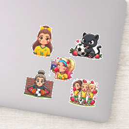 Adesivo Matildas Strawberry Kisses