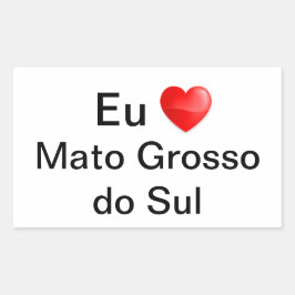 Adesivo Mato Grosso do Sul Brasil