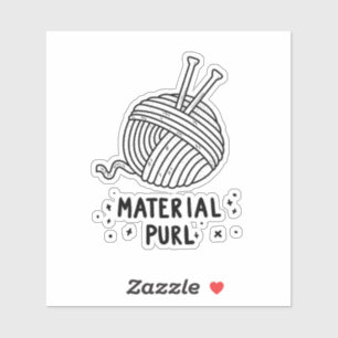 Adesivo Matriz Purl Fabulosa de Corda Die-Cut