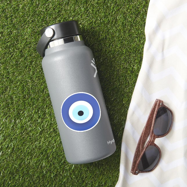 Adesivo Mau Olho Artístico Azul Grego (HydroFlask Insitu)