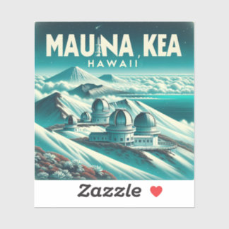Adesivo Mauna Kea Hawaii 3 Inch Vinyl Sticker