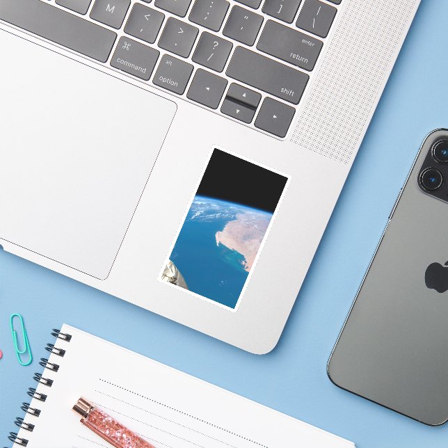 Adesivo Mauritânia E Sara Ocidental Ao Largo Da Costa De Á (Notebook com iPhone)