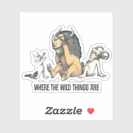 Adesivo Max e as coisas selvagens tocando