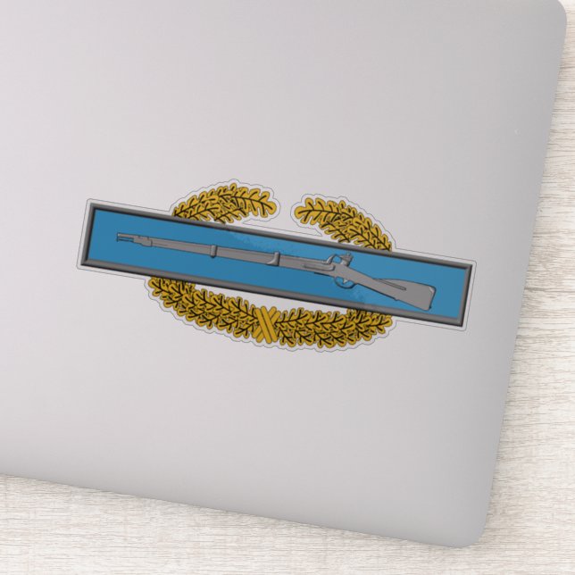 Adesivo MCIB - Crachá do Master Combate Infantryman (Detalhe)