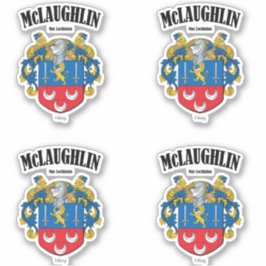 Adesivo McLaughlin Crest Tradução e significado irlandês (