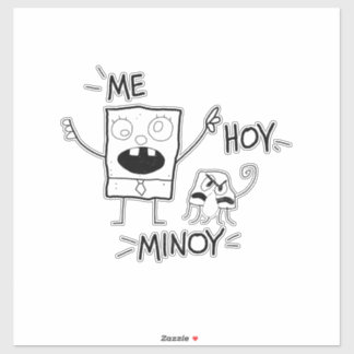 Adesivo Me Hoy Minoy Doodle