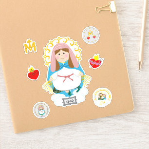 Adesivo Medalha Miraculosa