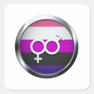 ADESIVO MEDALHÃO DE GENDERFLUID