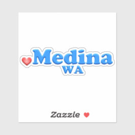 Adesivo Medina Washington
