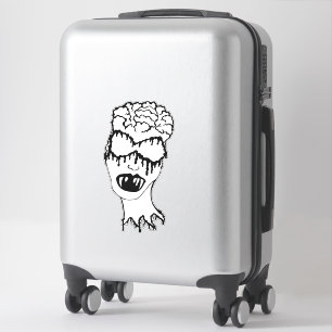 Adesivo Medusa 1MMHeads Diecut 2025 Horror Book Awaynowe