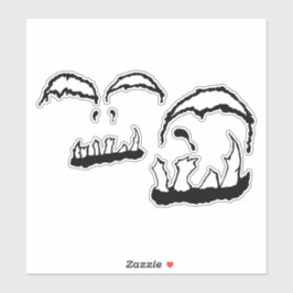 Adesivo Medusa 7MMHeads Horror Awaynowe de Cabeçalho Duplo