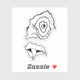 Adesivo Medusa a artista_awaynowe Horror 9MMHeads Diecut