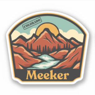 Adesivo Meeker, Colorado Sticker