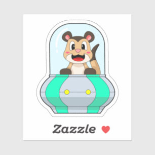 Adesivo Meerkat com Submarino