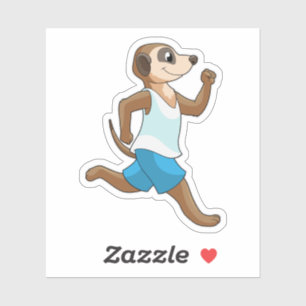 Adesivo Meerkat no Running Sports