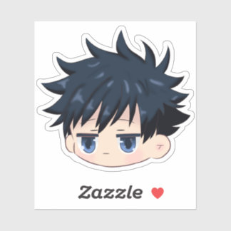 Adesivo Megumi inspirado em chibi