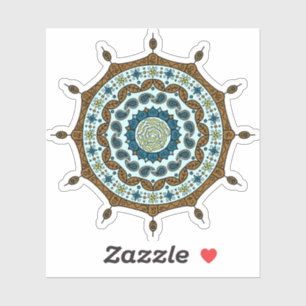 Adesivo Mehndi Fantasy Copper Contour Sticker