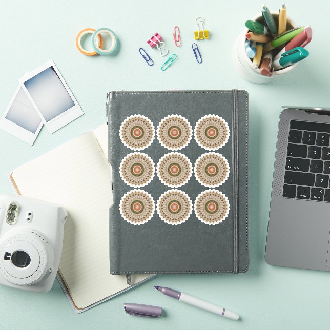 Adesivo Meio Mandala 2 (Capa para iPad)