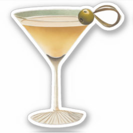 Adesivo Meio século Modern Martini One Olive